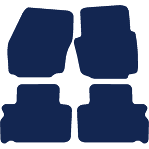 Ford S Max 5 Seat Mode 2006-2010 Car Mats