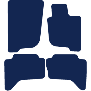 Mitsubishi L200 Double Cab 2006-2015 Car Mats