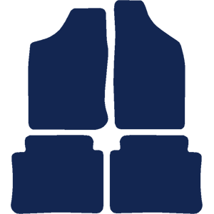 Nissan Navara Double Cab 2001-2005 Car Mats