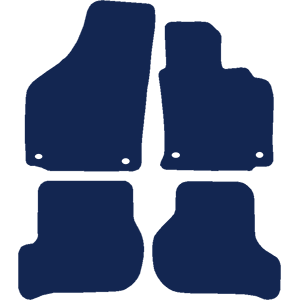 Volkswagen Golf Mk5 2004-2007 (oval clips) Car Mats