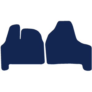 Citroen Dispatch Van 2007-2016 Van Mats (2 piece)