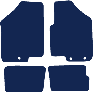 Kia Soul (2 clips driver mat) 2008-2011 Car Mats