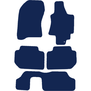 Subaru Tribeca 7 seat 2006-2008 Car Mats