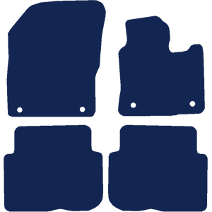 Volkswagen Touran 5 seat 2010-2016 (round fixings) Car Mats