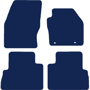 Ford C Max (oval clips) 2011-2013 Car Mats