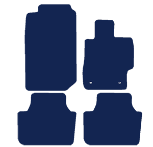 Honda Accord 2004-2008 (Oval Clips) Car Mats