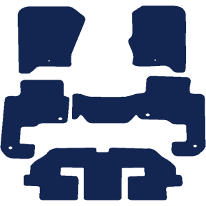 Land Rover Discovery 3 2004-2009 7 Seat Car Mats