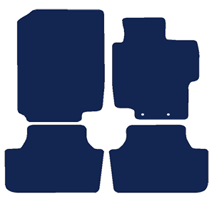 Honda Accord 2004-2008 (Metal eyelets) Car Mats