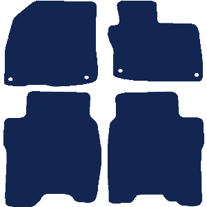 Honda Civic 2008-2012 Car Mats (round fixing)