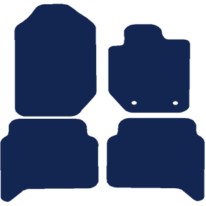 Ford Ranger P375 2012-2022 Double Cab Car Mats