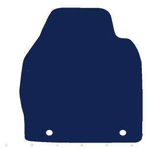 Taxi LTC TX1 1997-2002 Drivers Car Mat