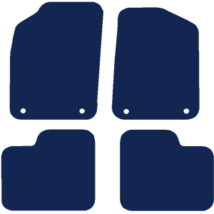 Fiat 500 2012+ Car Mats