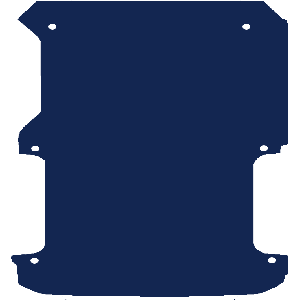 Toyota HiAce Van 1983-2012 Van Rear Load Mat