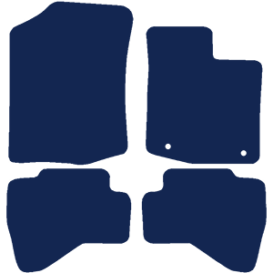 Toyota Aygo 2005-2014 (two clips) Car Mats