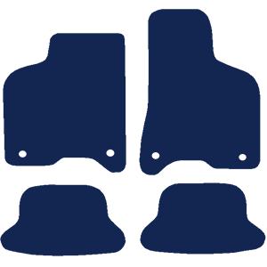 Volkswagen Lupo 1999-2005 (4 clips 36cm spacing) Car Mats