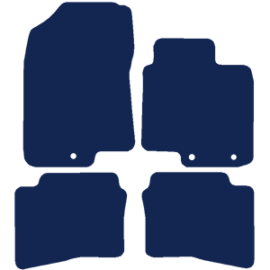 Hyundai i20 2015-2020 Car Mats (stud fixing)