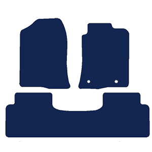 Toyota Avensis Taxi 2003-2009 (two fixings) Car Mats