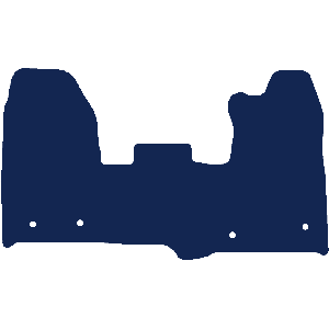 Ford Tourneo Custom Minibus 2015-2018 Front Van Mats (drivers side holes offset)