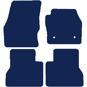 Ford Transit Connect Crew Cab LWB Van 2014-2016 Van Mats