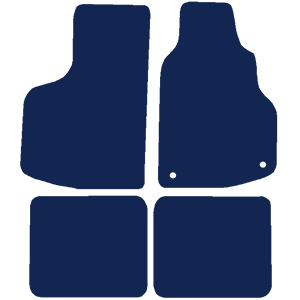 Volkswagen Golf Mk1 Convertible 1974-1983 (2 clips) Car Mats