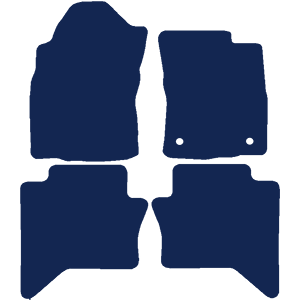 Toyota Hilux Double Cab Manual 2016-2020 Car Mats
