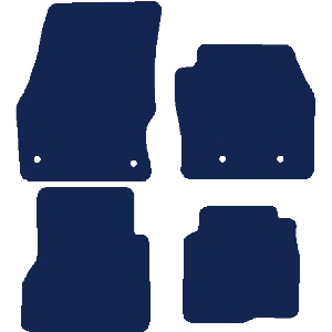 Ford Transit Connect Crew Cab SWB Van 2016-2022 Van Mats