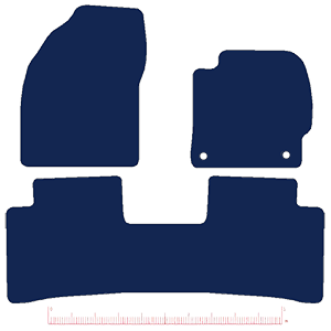 Toyota Prius Taxi 2012-2016 Car Mats