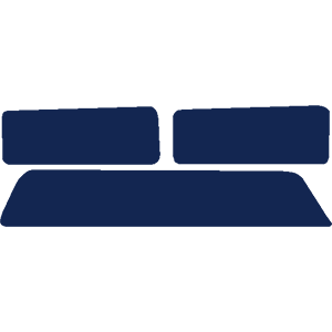 Volkswagen California T5 & T6 Step Mats 2011-2019 Van Rear Mat (3 piece)