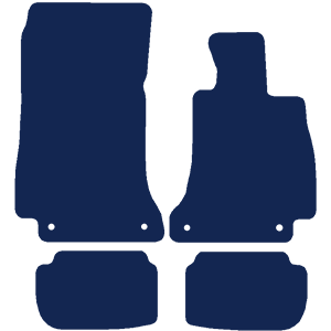 Mercedes E-Class Coupe 2017-2023 Car Mats