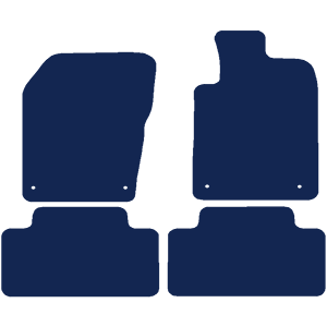 Jeep Grand Cherokee 2013-2022 (passenger clip spacing 31.4cm) Car Mats