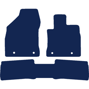 Lexus CT200h 2014+ Car Mats (1 piece rear)