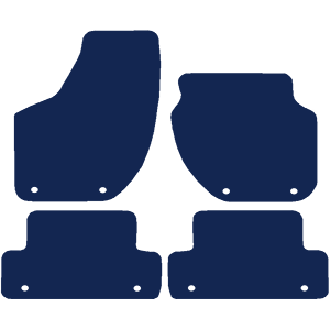 Volvo V40 Manual (8 clips) 2012+ Car Mats