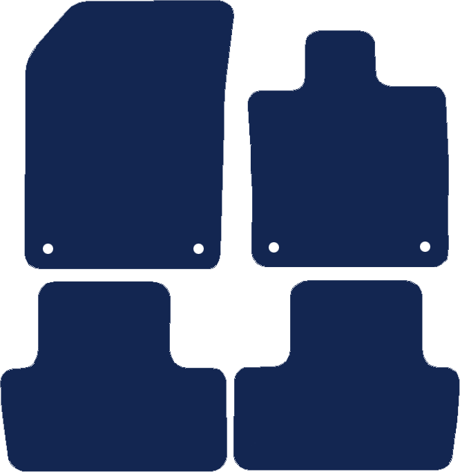 Volvo XC60 2017+ Car Mats (4 clips)