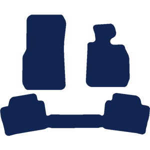 BMW 3 Series F30 & F31 2011-2019 Car Mats (one piece rear)