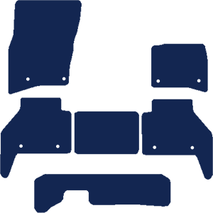 Land Rover Defender 110 (7 seat) 2020+ Car Mats