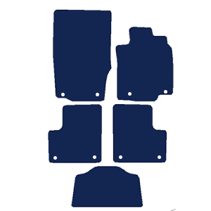 Mercedes GLS X166 2012-2019 Car Mats
