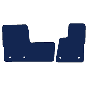 Ford Transit Custom Sport Automatic Van 2019-2023 Van Mats (2 piece front, drivers side holes parallel)
