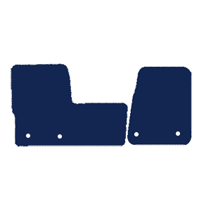Ford Transit Custom Sport Manual Van 2019-2023 Van Mats (2 piece front, drivers side holes parallel)