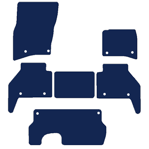 Land Rover Defender 130 (8 seat) 2023+ Car Mats