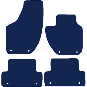 Volvo V40 Automatic 2012+ Car Mats (8 clips)