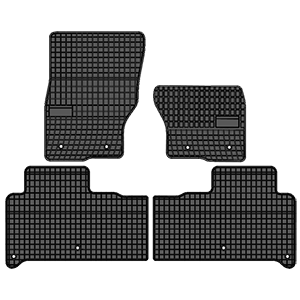 Land Rover Discovery 5 2017+ Moulded Rubber Car Mats