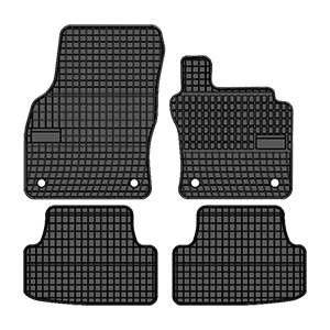 Volkswagen T-Roc 2017+ Moulded Rubber Car Mats