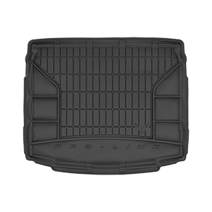 Skoda Karoq 2018+ Moulded Rubber Lower Boot Mat With Out Side Niches