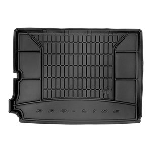 Peugeot 5008 2017+ Moulded Rubber Boot Mat No Cargo Shelf